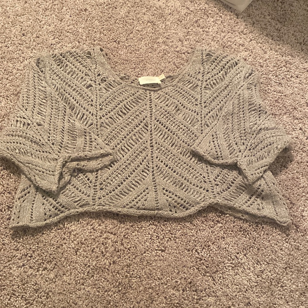 Crop top open knit Lush M/L